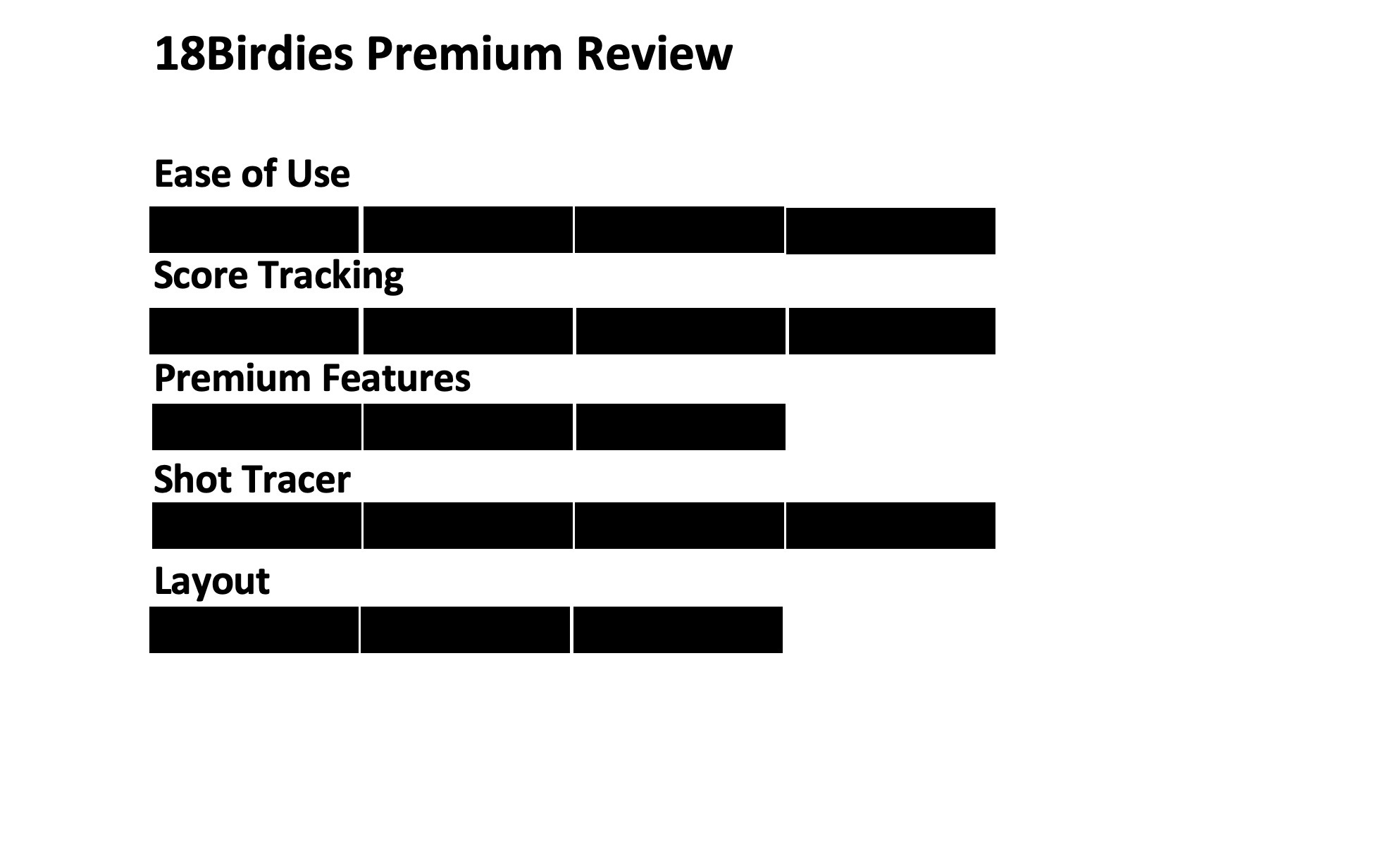 Product Comparison